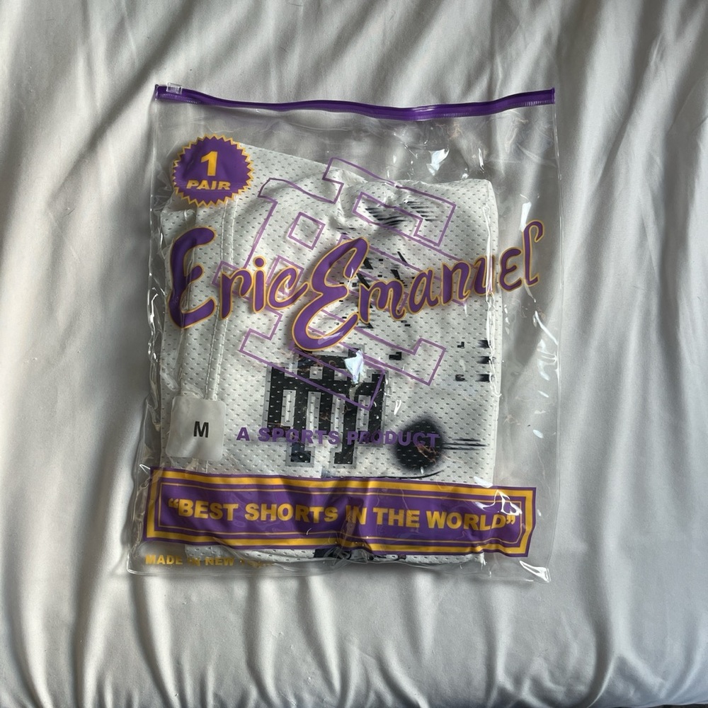 Eric Emanuel EE Shorts White Skyline